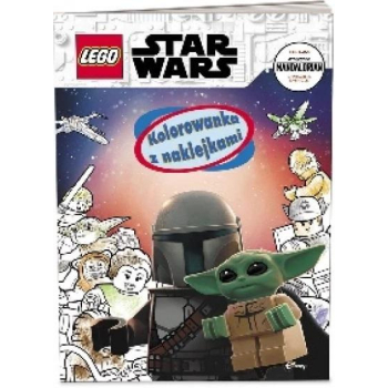 Lego Star Wars. Kolorowanka z naklejkami